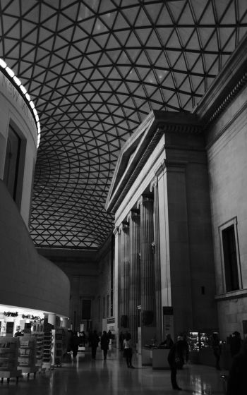 Обои 1200x1920 Британский музей, Лондон, Великобритания