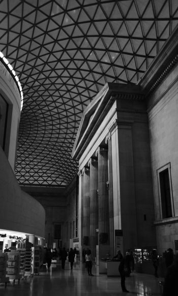 Обои 1200x2000 Британский музей, Лондон, Великобритания