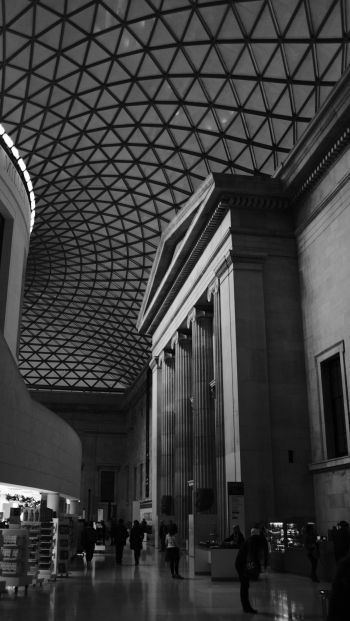 Обои 640x1136 Британский музей, Лондон, Великобритания