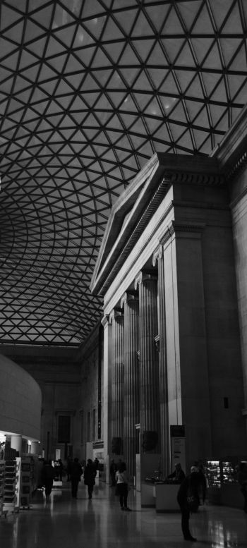 Обои 720x1600 Британский музей, Лондон, Великобритания
