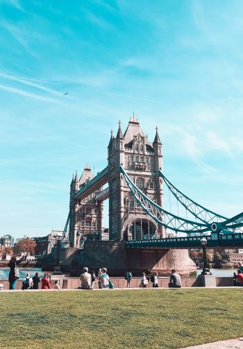 tower bridge, London, Great Britain Wallpaper 1640x2360