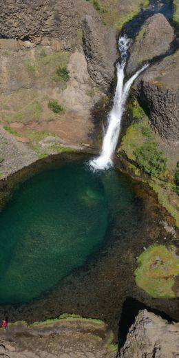 Southern region, Iceland Wallpaper 720x1440