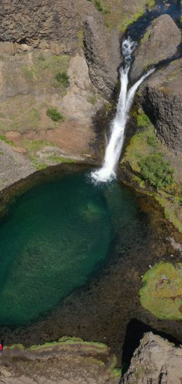 Southern region, Iceland Wallpaper 1080x2280