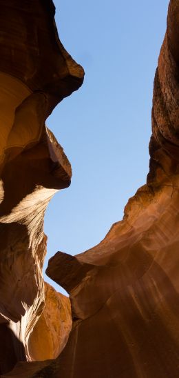 gorge, canyon Wallpaper 1080x2280