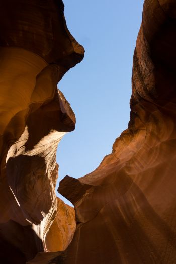 gorge, canyon Wallpaper 640x960