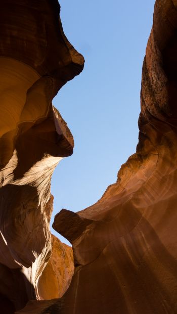gorge, canyon Wallpaper 640x1136