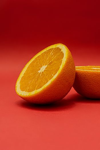 Обои 640x960 цитрусовые, апельсин, фрукт