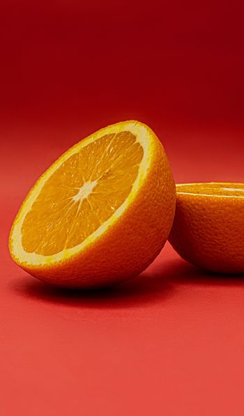Обои 600x1024 цитрусовые, апельсин, фрукт