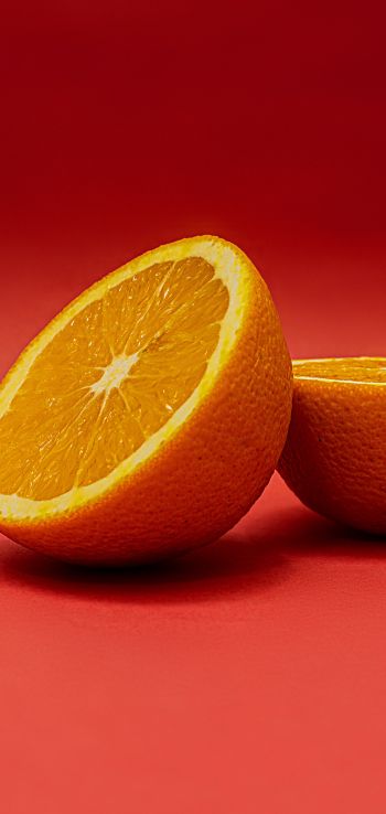 Обои 1440x3040 цитрусовые, апельсин, фрукт