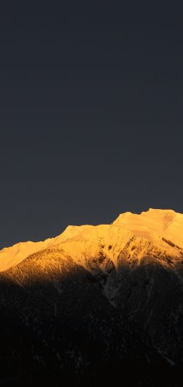 mountain, top Wallpaper 1080x2280