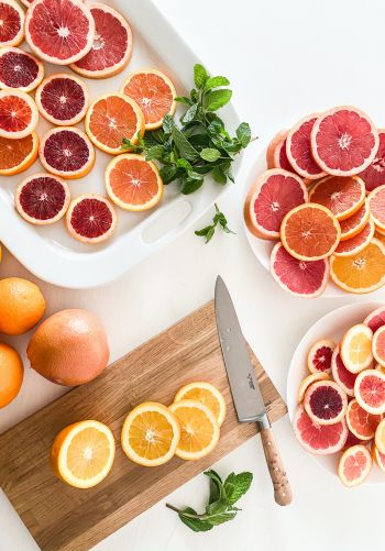 citrus, grapefruit, orange Wallpaper 1668x2388