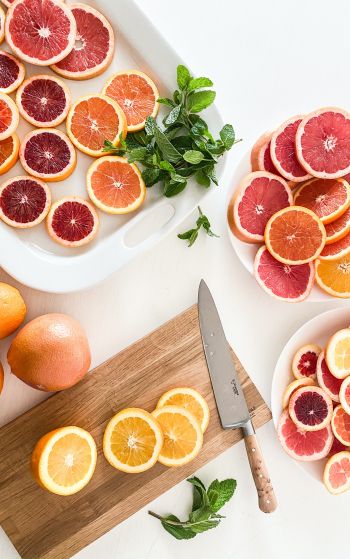 citrus, grapefruit, orange Wallpaper 1752x2800