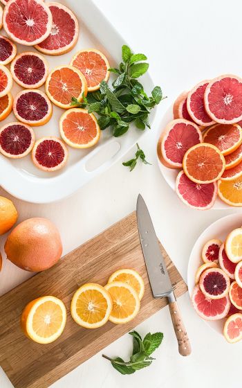 citrus, grapefruit, orange Wallpaper 1600x2560