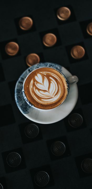 coffee cup, coffee Wallpaper 1440x2960
