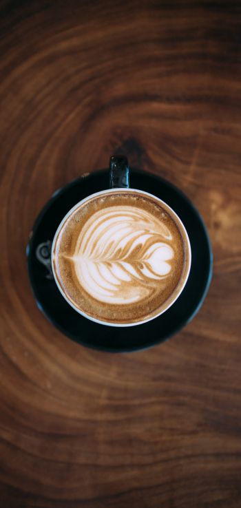 coffee cup, coffee Wallpaper 1080x2280