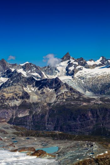 Zermatt, Switzerland, landscape Wallpaper 640x960