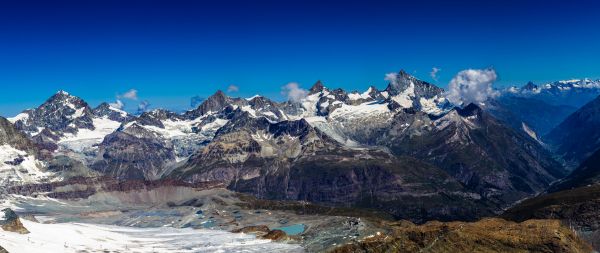 Zermatt, Switzerland, landscape Wallpaper 2560x1080