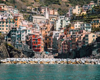 Cinque Terre, SP, Italy Wallpaper 1280x1024
