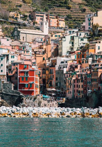 Cinque Terre, SP, Italy Wallpaper 1668x2388