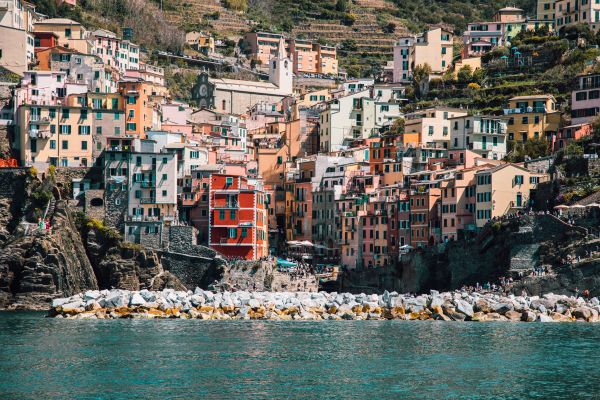 Cinque Terre, SP, Italy Wallpaper 6720x4480