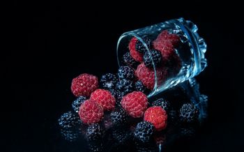 blackberry, raspberries, berry Wallpaper 2560x1600
