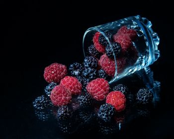 blackberry, raspberries, berry Wallpaper 1280x1024