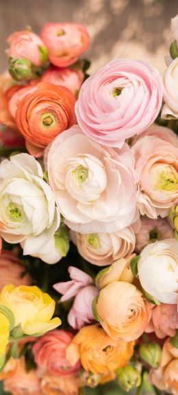 flowers, bouquet Wallpaper 1080x2400