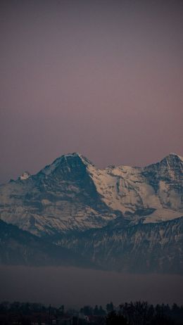 mountains, mountain peaks Wallpaper 750x1334