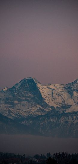 mountains, mountain peaks Wallpaper 1440x3040