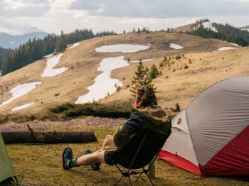camping, tents Wallpaper 1024x768