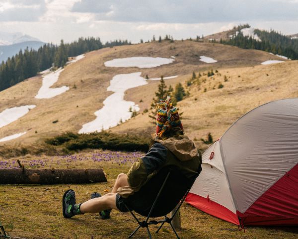 camping, tents Wallpaper 1280x1024