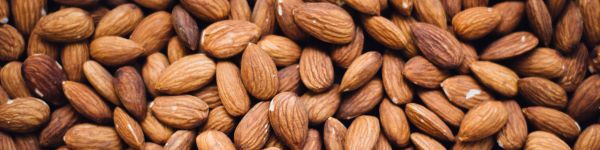 almond, nuts Wallpaper 1590x400