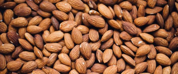 almond, nuts Wallpaper 3440x1440