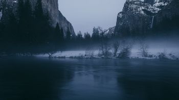 Yosemite National Park, California, USA Wallpaper 1366x768