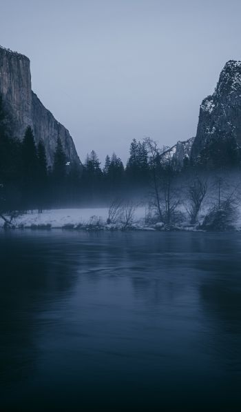 Yosemite National Park, California, USA Wallpaper 600x1024