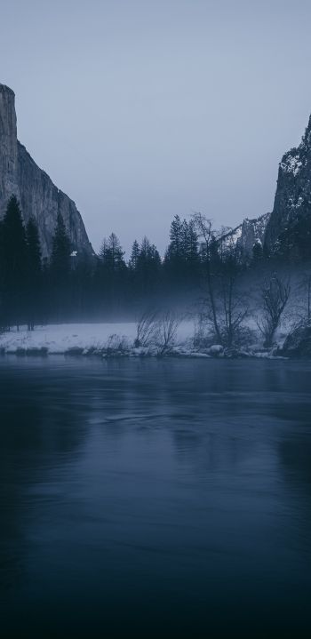 Yosemite National Park, California, USA Wallpaper 1080x2220