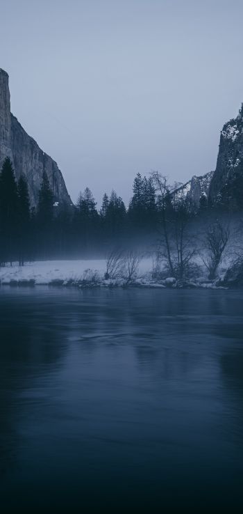 Yosemite National Park, California, USA Wallpaper 720x1520