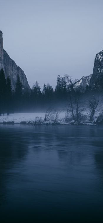 Yosemite National Park, California, USA Wallpaper 1080x2340