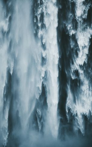 waterfall, water Wallpaper 1600x2560