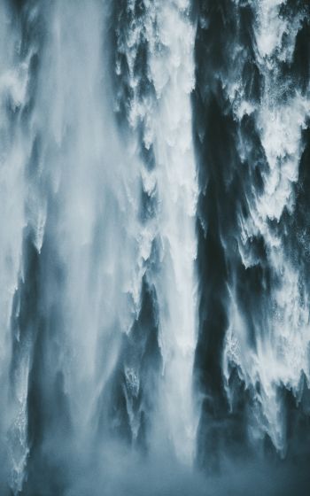 waterfall, water Wallpaper 1600x2560