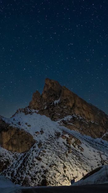 Lagatsuoy, Cortina d'Ampezzo, Italy Wallpaper 1440x2560