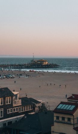 Santa Monica, USA Wallpaper 600x1024