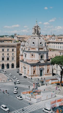 Обои 640x1136 столичный город Рим, Италия
