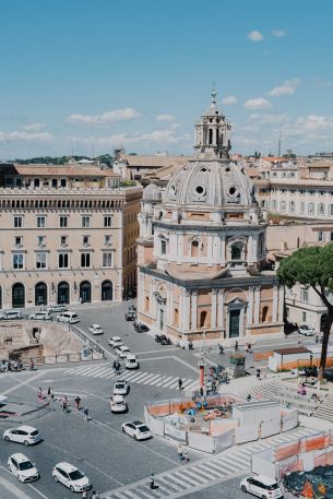 Обои 640x960 столичный город Рим, Италия