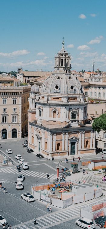 metropolitan city of rome, Italy Wallpaper 828x1792