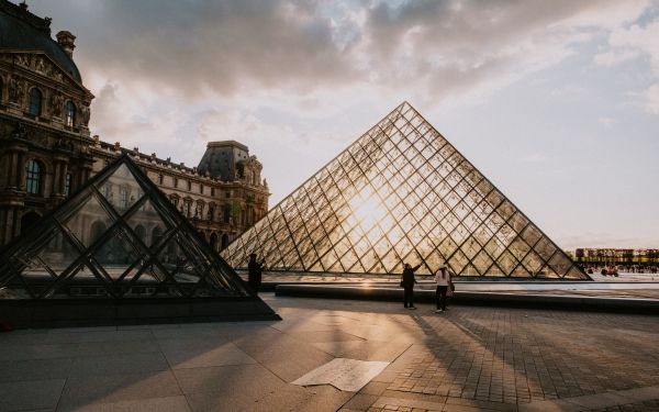 Paris, France, Louvre Wallpaper 2560x1600