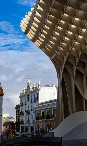 Encarnacion Market, Sevilla, Spain Wallpaper 1200x2000