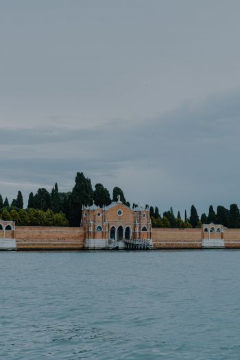 Обои 640x960 Венеция, Италия, крепость