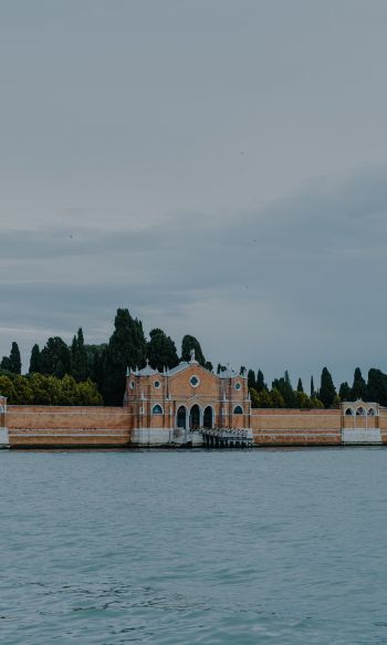 Обои 1200x2000 Венеция, Италия, крепость