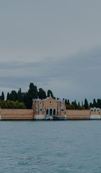 Обои 600x1024 Венеция, Италия, крепость